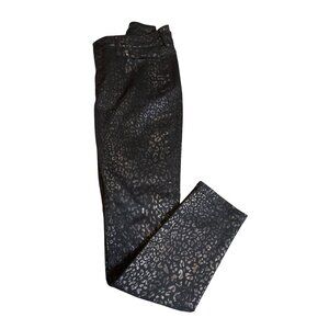 Chico's Women's Animal Print Jeggings Size 00/2